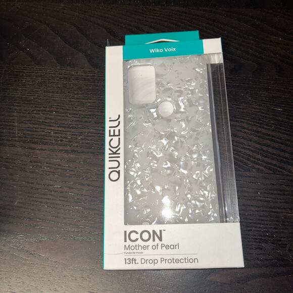 New Quikcell Wiko Voix ICON Fashion Case - Mother of Pearl - Picture 5 of 7
